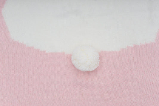 Manta Conejo Rosa Bebe