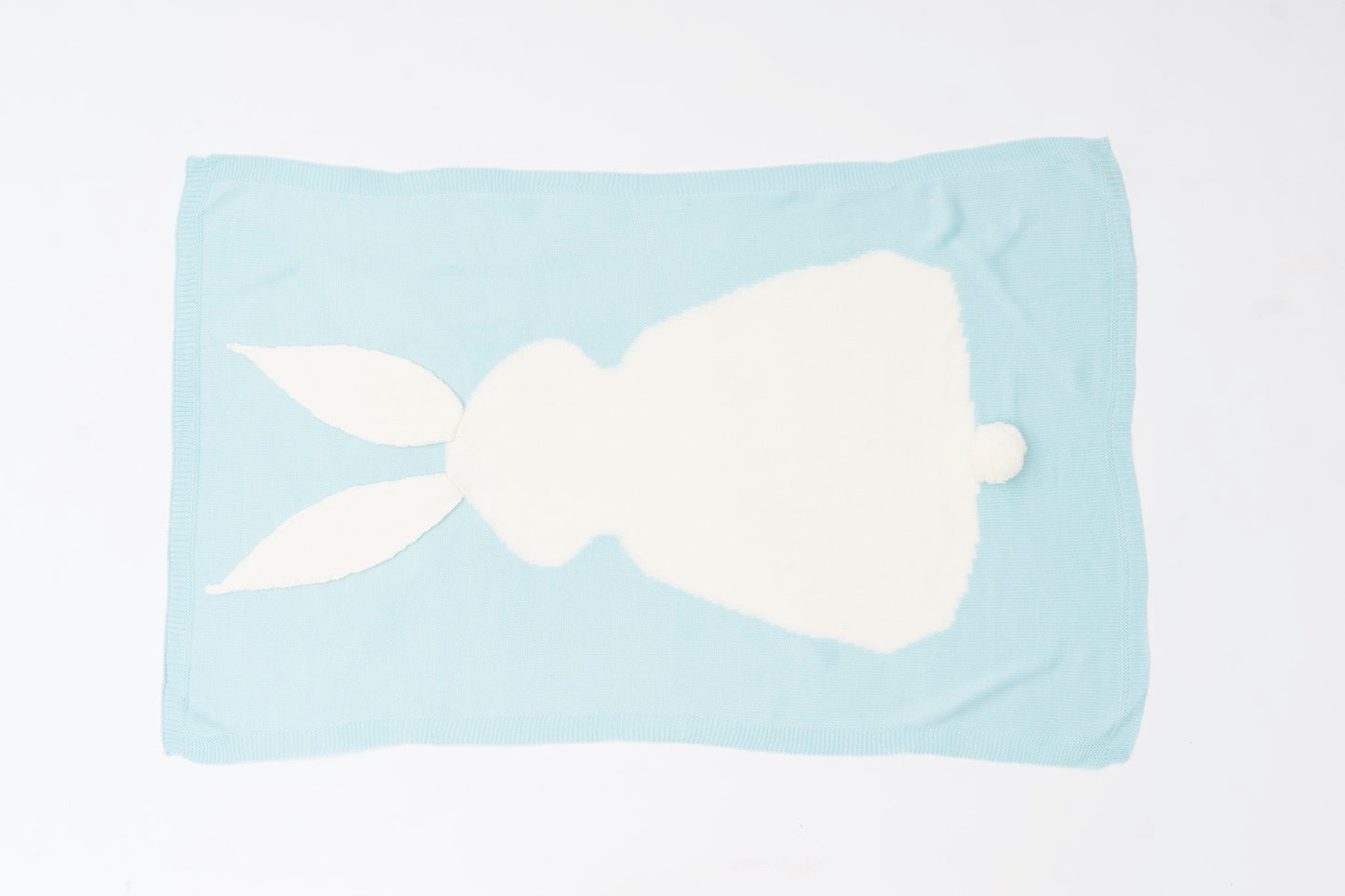 Manta Conejo Azul Bebe